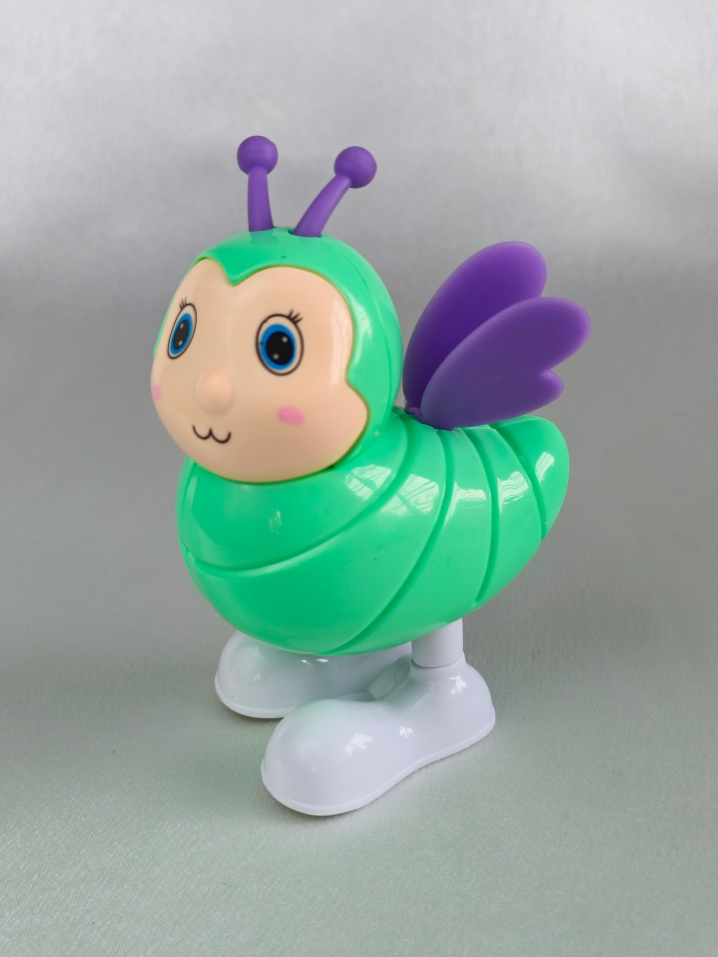 Colorful Cute Bee General Mobilization Wind - up function toy pack of 3