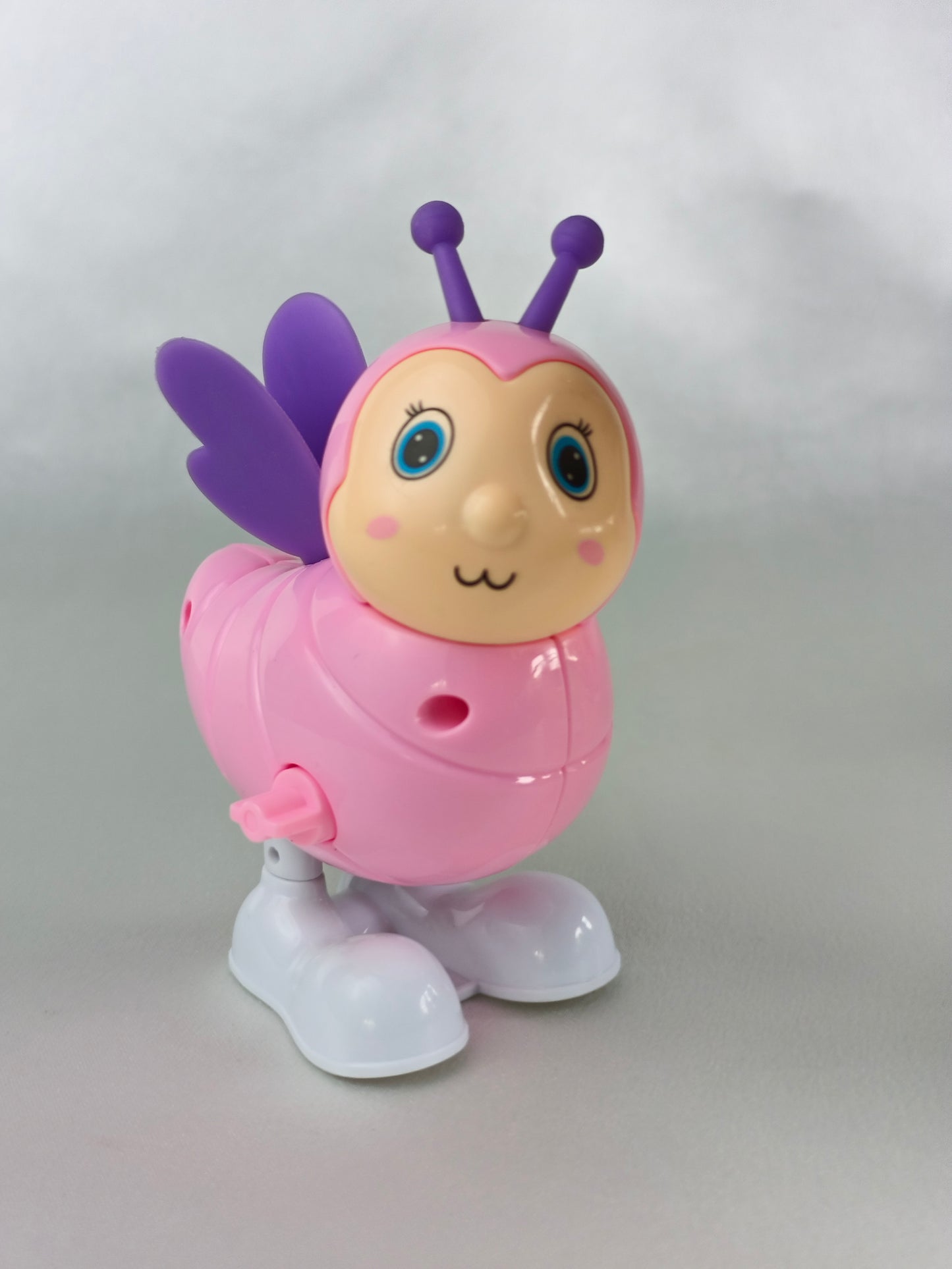 Colorful Cute Bee General Mobilization Wind - up function toy pack of 3